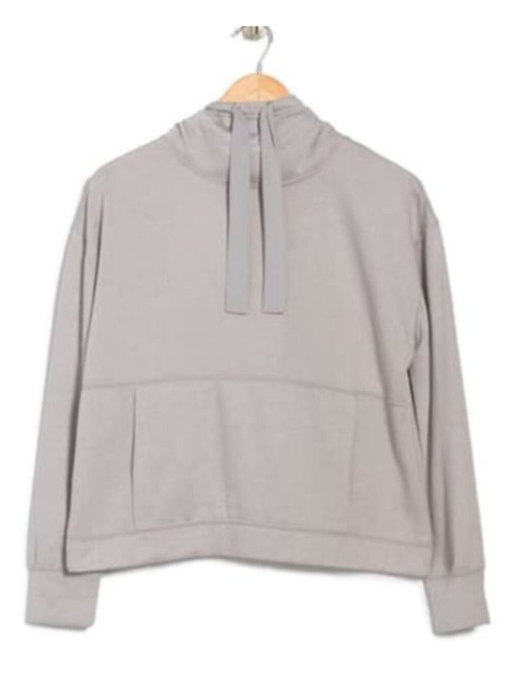 Magaschoni NWT Cement (Grey) Boxy Classic Hoodie, Size Large